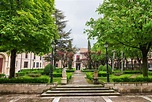 Barocke Fassade Der Universität Von Valladolid Stockfoto - Bild von ...