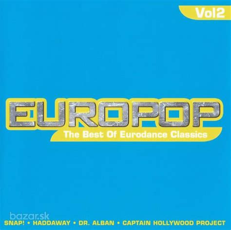 Europop The Best Of Eurodance Classics Vol 2 Cd Dvd Lp Mc Hudba