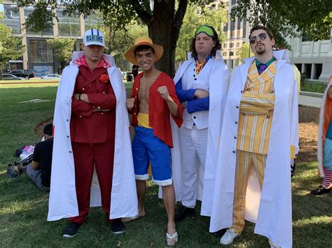 Awesome Admirals Cosplay From Otakon Ronepiece