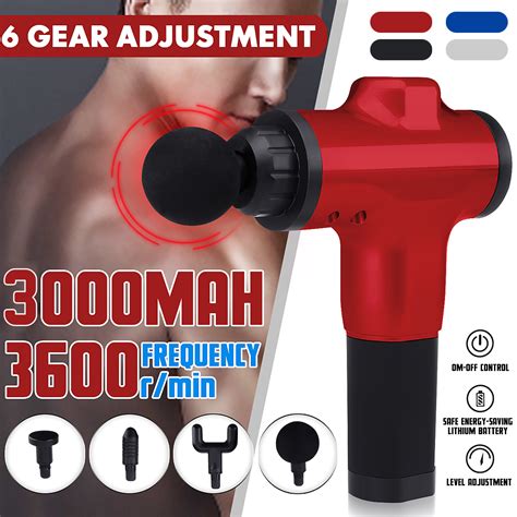 New 3600rmin 6 Speed Muscle Relief Massage Therapy Vibration G Un Deep