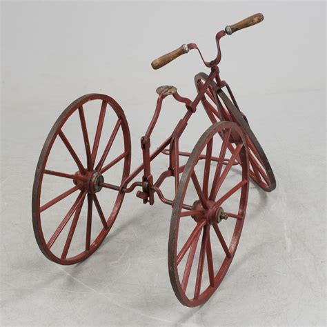 An Early 20th Century Tricycle Bike Bukowskis