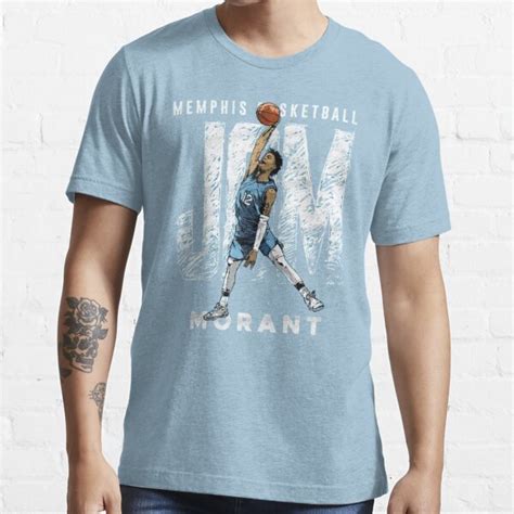 Ja Morant For Memphis Grizzlies Fans T Shirt For Sale By Kaa Zau