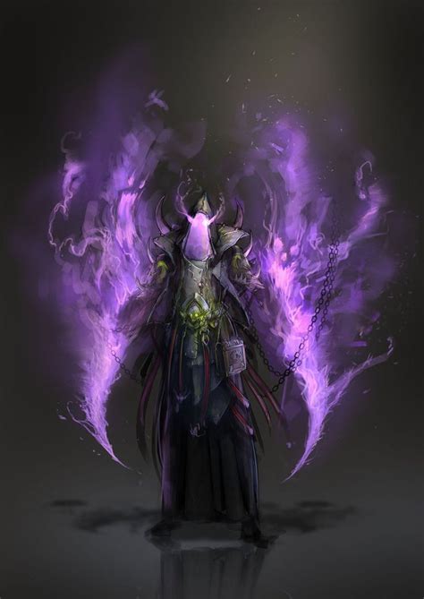 Void Weilder Fantasy Character Design Concept Art Characters