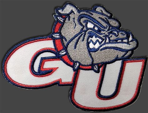 Gonzaga University Bulldogs Embroidered Patch Sew Iron Velcro Brand