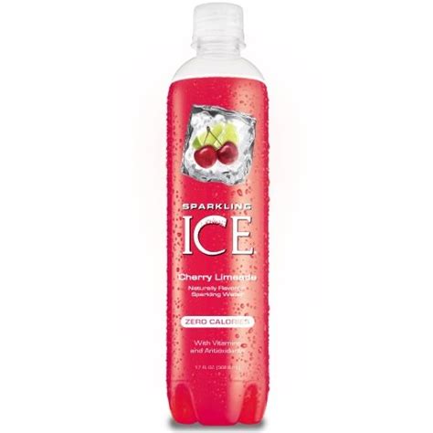 Sparkling Ice Cherry Limeade 17 Ounce Bottles Pack Of 12 New