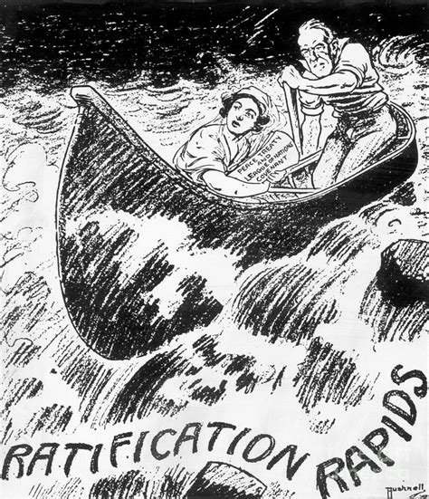 Versailles Treaty Political Cartoon By Bettmann