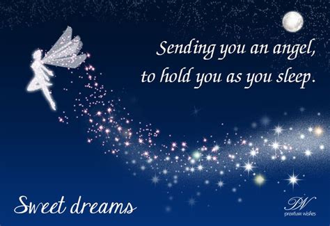 A Greeting Card With A Fairy Flying Through The Sky And Stars In The