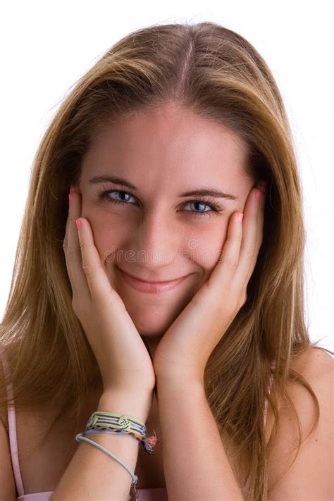 Woman Smiling Stock Photo Image Of Cheerfulness Person 2488882