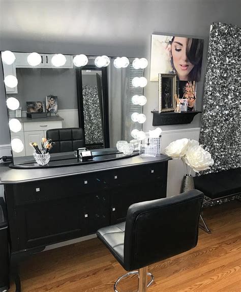 Step Into Our Office💋 ⠀⠀⠀⠀📷 Westcoastlovely Ft Our Beauty Room Vanity Beauty Room Room Decor