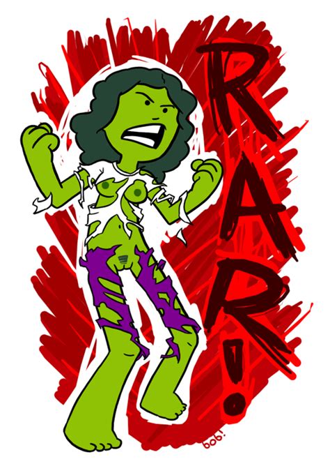 Rule 34 1girls Bob Breasts Female Female Only Green Hair Green Skin Hulk Series Marvel