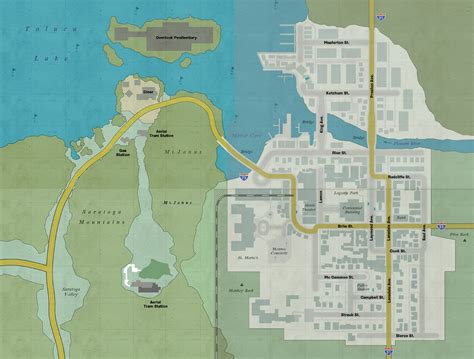 Silent Hill Downpour Full Map By 10of13 On Deviantart