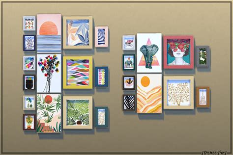 Maxis Match Wall Art And Décor Sims 4 Cc List