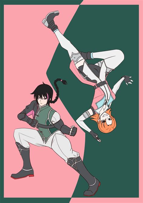 Ren And Nora By Wallyjg Rwby