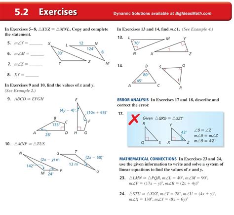 Unit 4 Congruent Triangles Homework 5 Answer Key • Suggested And Clear Explanation Of Quizlet