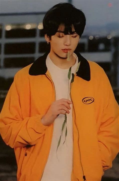 Apoc Bts Euphoria Jeon Jung Kook Yellow Cotton Jacket