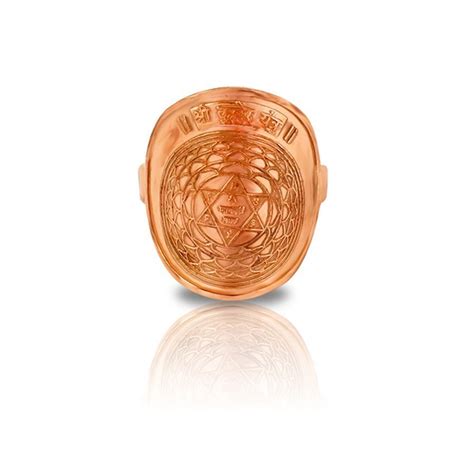 shree kuber yantra ring in copper 25 x 23 mm h x w at rs 425 in mumbai