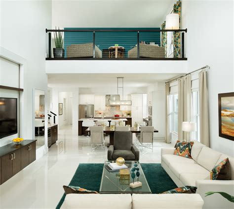 Barano Model Home Interior Design Contemporary Living
