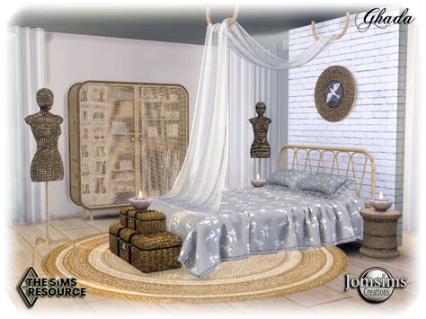 Ghada Bedroom By Jomsims From Tsr Sims 4 Downloads