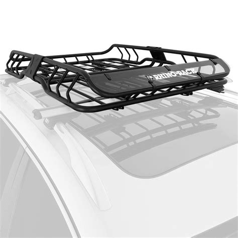 Rhino Rack® Roof Mount Cargo Basket Roof Rack Roof Basket Roof