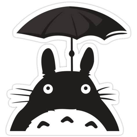 My Neighbor Totoro 3 Stickers By Annacheles Redbubble