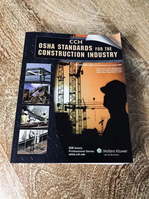 Osha Standards For The Construction Industry Cch As Jan 2008 29 Cfr