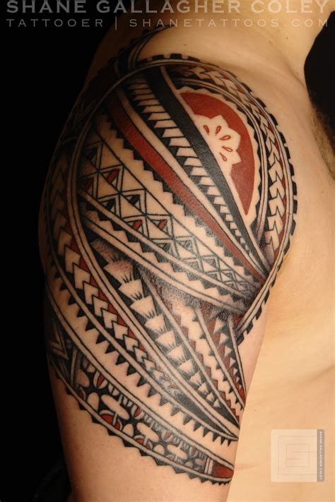 Shane Tattoos Polynesian Shoulder Tatautattoo