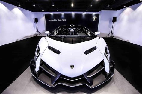 Lamborghini Hong Kong Gets First Veneno Roadster Delivery Car