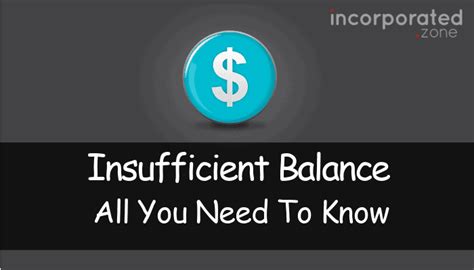 Insufficient Balance Meaning All You Need To Know