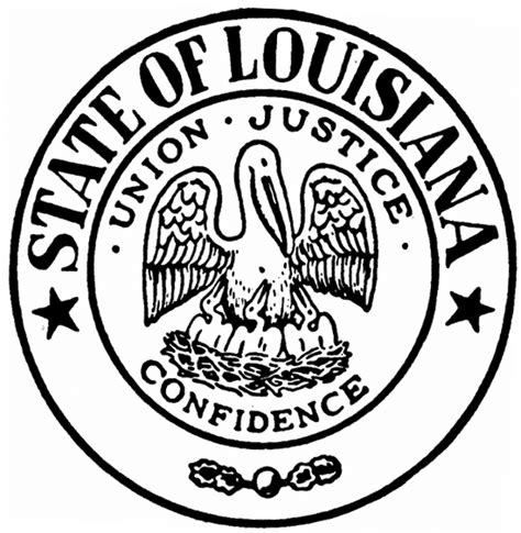 Louisiana State Seal Vector At Getdrawings Free Download