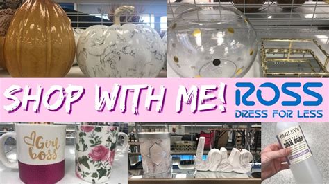 Shop for furniture, homeware and decor, create a gift registry or receive bulk buy discounts onli. SHOP WITH ME AT ROSS | FALL 2017 | HOME DECOR & MORE - YouTube