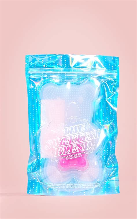 beautyblender bear necessities cleansing set prettylittlething