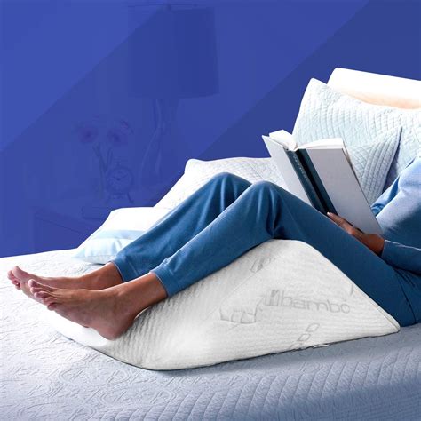 Bed Wedge Pillow Leg Body Wedge Relieves Stress Artofit