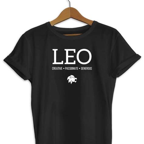 Leo Zodiac T Shirt Leo T Shirt Astrology Leo Zodiac Sign Shirt