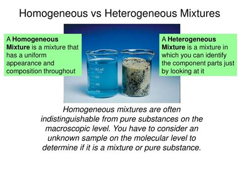 Homogeneous Vs Heterogeneous Mixtures A Comparison Expii Riset