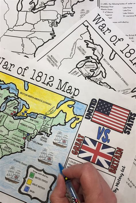 This Activity Will Help Students Better Understand The War Of 1812