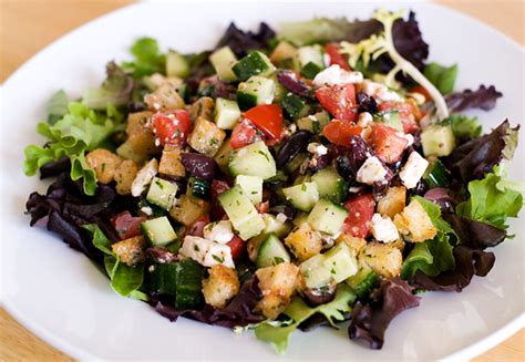 Chopped Greek Salad Recipe Use Real Butter