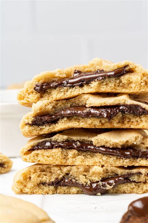 Chocolate Filled Cookies Cookie Dough Diaries