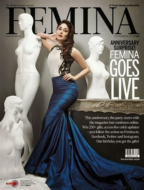 Kareena Kapoor Khan Graces The Cover Of Femina November Issue