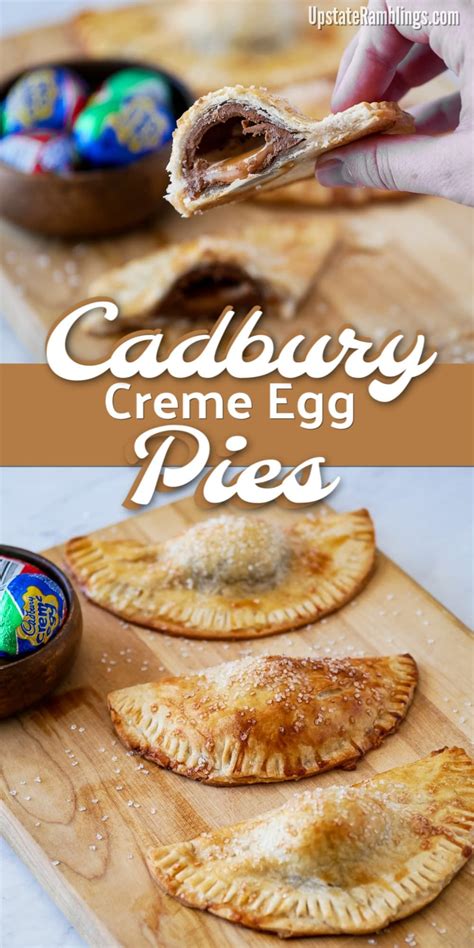 Simple, quick and easy no bake dessert recipe with peanut butter and chocolate is perfect idea for easter treat. Make a fun Cadbury Creme Egg dessert by baking the chocolate eggs into a hand pie for a quick ...