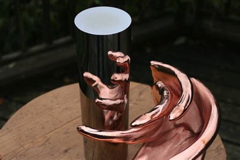 Anamorphic Sculptures Revealed In Cylindrical Reflections Ritemail