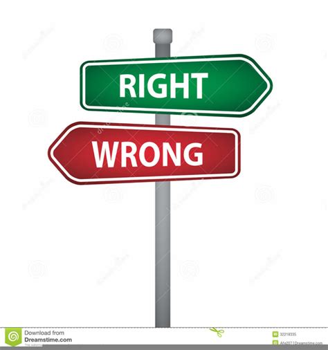 Right And Wrong Clipart Free Images At Vector Clip Art