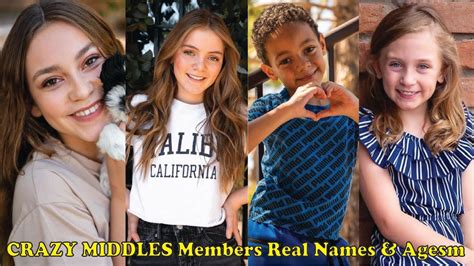 Crazy Middles Members Real Names And Ages 2023 Youtube