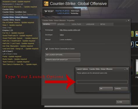 All the launch options should be put together and every individual setting should compulsorily be separated by a space. Problem z CS GO : Gry - Forum komputerowe Hotfix