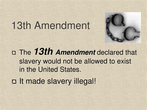 Ppt What Are The 13th 14th And 15th Amendments Powerpoint 232