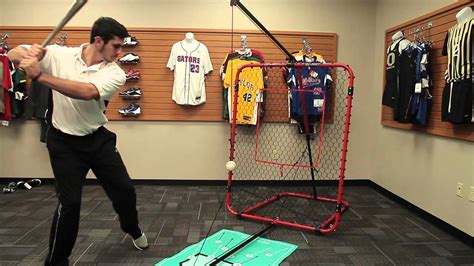 Product Spotlight Swingaway Baseball Swing Trainer Youtube