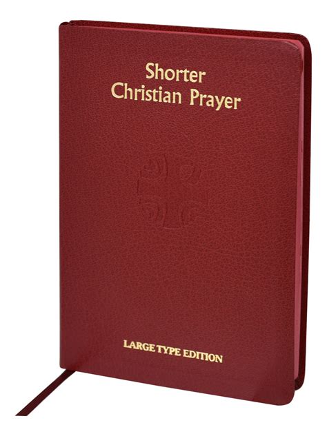 Catholic Book Publishing Shorter Christian Prayer Large Type