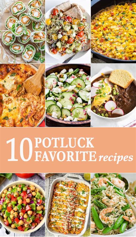 10 Potluck Favorites Potluck Recipes Main Dish For Potluck Best