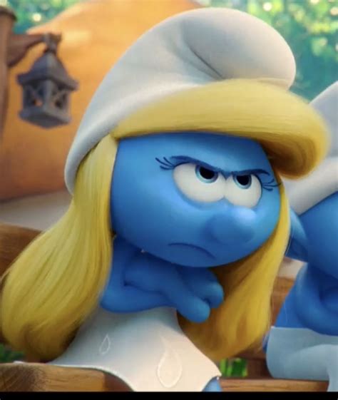 Smurfette Grouching 2 In 2022 Disney Animation Smurfette Smurfs