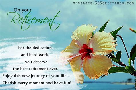 retirement wishes and messages