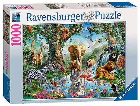 Ravensburger Adventures In The Jungle Jigsaw Puzzle 1000 Piece